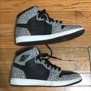 Jordan 1 elephant print